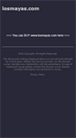Mobile Screenshot of losmayas.com